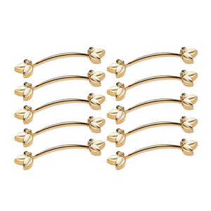 دستگیره کابینت طرح گل کد defne بسته 10عددی